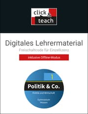Cover von Politik & Co. HE click & teach 1 Box - neu