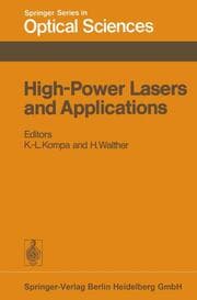 Cover von High-Power Lasers and Applications