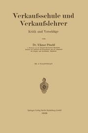 Cover von Verkaufsschule und Verkaufslehrer