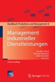 Cover von Management industrieller Dienstleistungen