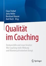 Cover von Qualität im Coaching