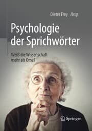 Cover von Psychologie der Sprichwörter