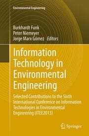 Cover von Information Technology in Environmental Engineering
