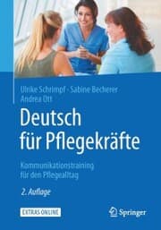 Cover von Deutsch für Pflegekräfte