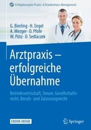 Cover von Arztpraxis - erfolgreiche Übernahme
