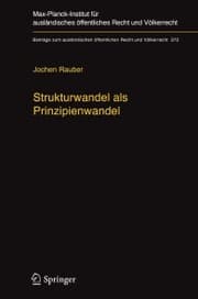 Cover von Strukturwandel als Prinzipienwandel