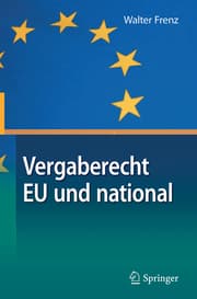 Cover von Vergaberecht EU und national