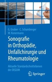 Cover von Sonografie in Orthopädie, Unfallchirurgie und Rheumatologie