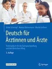 Cover von Deutsch für Ärztinnen und Ärzte