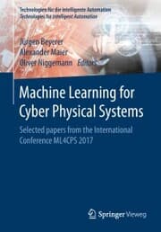 Cover von Machine Learning for Cyber Physical Systems
