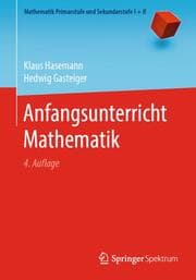 Cover von Anfangsunterricht Mathematik