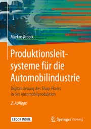 Cover von Produktionsleitsysteme für die Automobilindustrie