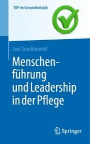 Cover von Menschenführung und Leadership in der Pflege