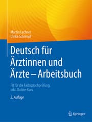 Cover von Deutsch für Ärztinnen und Ärzte - Arbeitsbuch