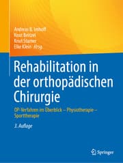 Cover von Rehabilitation in der orthopädischen Chirurgie