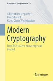 Cover von Modern Cryptography