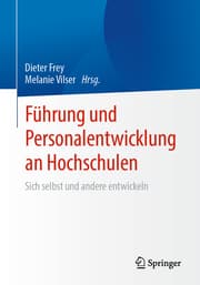 Cover von Führung und Personalentwicklung an Hochschulen