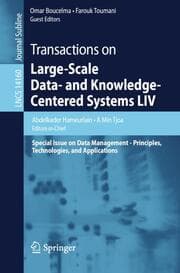 Cover von Transactions on Large-Scale Data- and Knowledge-Centered Systems LIV