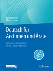 Cover von Deutsch für Ärztinnen und Ärzte