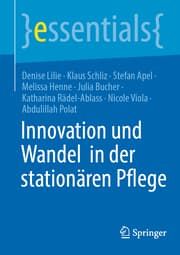 Cover von Innovation und Wandel in der stationären Pflege
