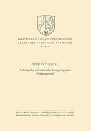 Cover von Probleme des internationalen Enteignungs- und Währungsrechts