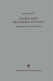 Cover von Ciceros Rede Pro Rabirio Postumo