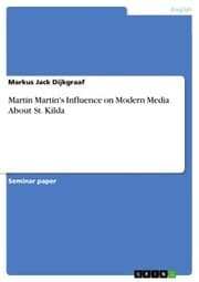 Cover von Martin Martin's Influence on Modern Media About St. Kilda
