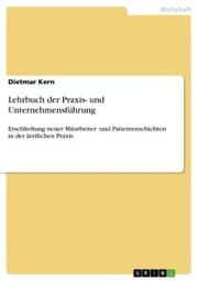 Cover von Lehrbuch der Praxis- und Unternehmensführung