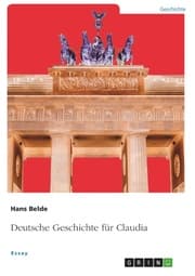 Cover von Deutsche Geschichte für Claudia