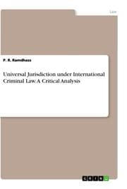 Cover von Universal Jurisdiction under International Criminal Law. A Critical Analysis
