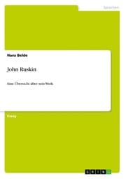 Cover von John Ruskin