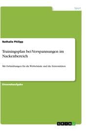 Cover von Trainingsplan bei Verspannungen im Nackenbereich