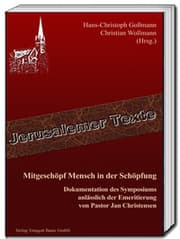 Cover von Mitgeschöpf Mensch in der Schöpfung