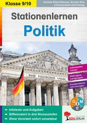 Cover von Stationenlernen Politik / Klasse 9-10