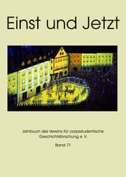 Cover von Einst und Jetzt 71