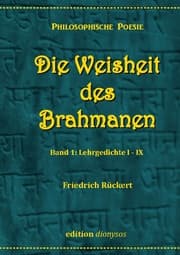 Cover von Die Weisheit des Brahmanen