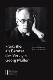 Cover von Franz Blei als Berater des Verlages Georg Müller