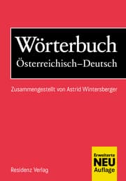 Cover von Wörterbuch Österreichisch-Deutsch