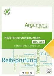 Cover von Neue Reifeprüfung mündlich. Deutsch