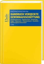 Cover von Handbuch Verdeckte Gewinnausschüttung