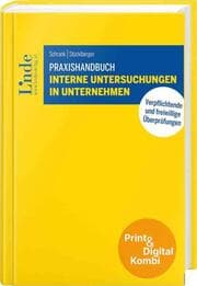 Cover von Praxishandbuch Interne Untersuchungen in Unternehmen