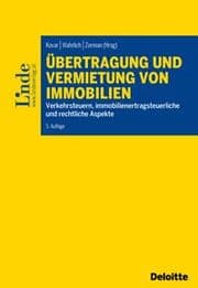 Cover von Übertragung und Vermietung von Immobilien