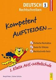Cover von Kompetent Aufsteigen Deutsch 1 - Rechtschreiben