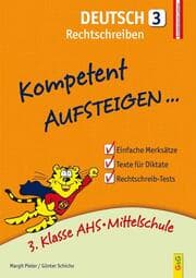 Cover von Kompetent Aufsteigen Deutsch 3 - Rechtschreiben