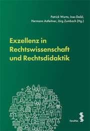 Cover von Exzellenz in Rechtswissenschaft und Rechtsdidaktik