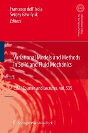 Cover von Variational Models and Methods in Solid and Fluid Mechanics