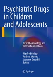 Cover von Psychiatric Drugs in Childhood and Adolescence