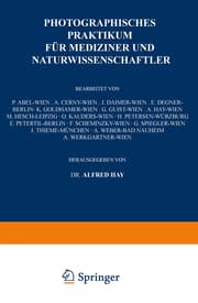 Cover von Photographisches Praktikum für Mediziner und Naturwissenschaftler