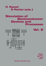 Cover von Simulation of Semiconductor Devices and Processes