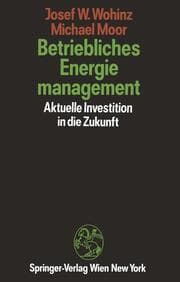 Cover von Betriebliches Energiemanagement